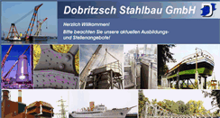 Desktop Screenshot of dobritzsch.de